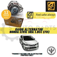 HONDA CIVIC SNA 1.8CC (FD) 100% BRAND GAIDO (ALTERNATOR NEW) (ALTERNATOR BARU)