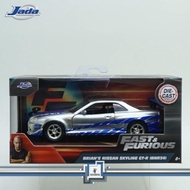 JADA FAST AND FURIOUS 1:32 BRIANS NISSAN SKYLINE GT-R GTR R34 1/32- TATA TOYS SHOP
