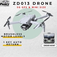 ZD013 GPS Drone Dual Camera Automatic Return One Button Optical Flow 5GHz Brushless Motor Foldable R