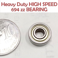 694 zz rs 4x11x4mm High speed Quality BEARING METAL SHIELDED COVER Ball Miniature SKATEBOARD SCOOTER