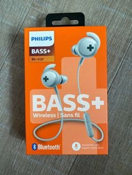 Philips 耳機 Philips BASS+ (SHB4305) White