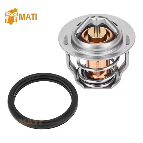 Thermostat With O-Ring For Suzuki V-Strom Boulevard Burgman 90 109 650 1000 1050 2003-2024 O.E.M# 17