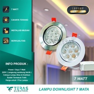 Downlight LED Spotlight 7W ceiling light 7eyes 7watt