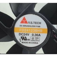 [Radiator] Original Y.S. TECH Wonsan FD241238HB 12038 24V 0.36A Inverter Fan