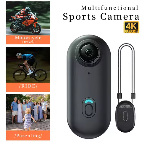 4K UHD Mini Vlog Camera Wireless WiFi Sports Action Camera Small Pocket Body Camcorder Photography V