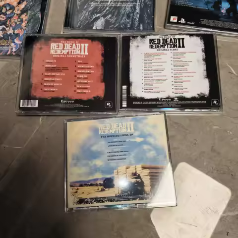 NEW Game RDR2 Woody Jackson Music CD Red Dead Redemption 2 OST Album 3 pcs Compact Disc teaching sup