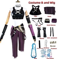 LOL Jinx Cosplay Costume Anime LOL Arcane Jinx Cosplay outfit Halloween Costume