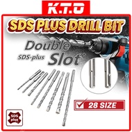 5mm - 12mm SDS Plus Drill Bit Rotary Hammer For Masonry  Cement Concrete Brick Wall Mata Tebuk Simen