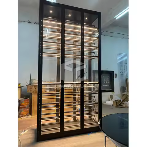 2025customized.Bottle Racks Wine Shops Display Decoration Showcase Liquor Wine Shop