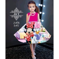 3Y 4Y - MINNIE MOUSE DRESS FOR GIRLS J076
