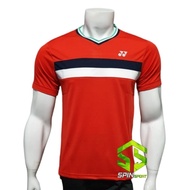 MERAH [Y21306AA Red] Imported Go Premium Badminton Shirt Badminton Shirt Sports Jersey Badminton Shi