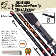 Joran Pancing Daiwa Jupiter Power Tip 150cm - 210cm (Carbon Solid) Murah - Toms Fishing