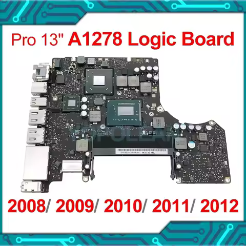 Tested Original A1278 Motherboard For Macbook Pro 13" A1278 Logic Board 2008 2009 2010 2011 2012 Yea