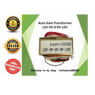 High Quality Auto Gate Transformer 12V-9V-0-9V-12V