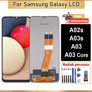 Samsung Galaxy A02s A03s A03 A03Core(A032F) LCD Original Screen + Kit Alat Percuma