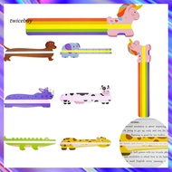 [TY] Colorful Page Marker Book Reading Tool Guided Reading Strips Colored Overlay for Dyslexia Suppo