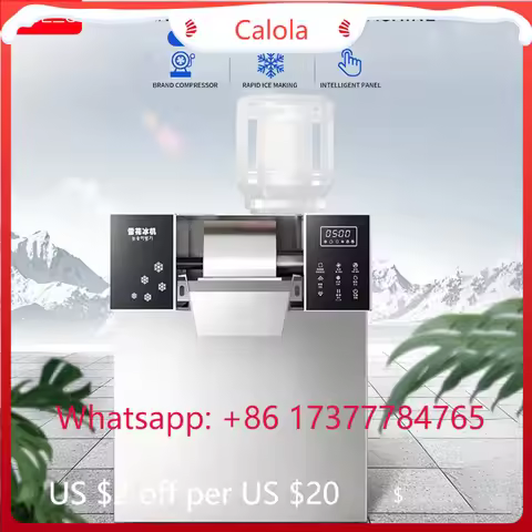 XEOLEO Professional Snowflake Ice Shaver Machine Air-cooled Korean Bingsu Maker