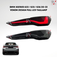 BMW 4SERIES G22 / G23 / G26 20-23 LED TAIL LAMP - VENOM DESIGN - TURN SIGNAL LIGHT