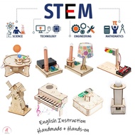 (SG Seller) STEM for Kids DIY Science Toy - Kids DIY Science Electric Handmade Model Blocks Kits