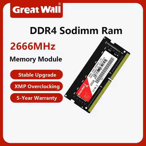 Great Wall DDR4 Memory RAM 8GB 16GB 3200MHz 2666MHz Laptop Memory SO-DIMM PC4-25600 260pin Notebook 