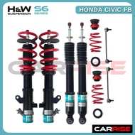 H&W Suspension S6 Series - Honda Civic FB