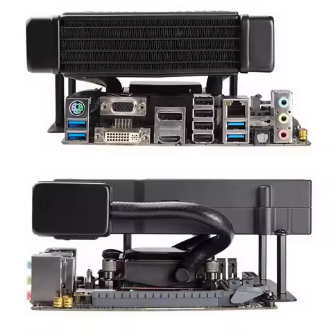CPU Water Cooling Radiator H5 SF For Mini ITX Motherboard Multi Platform Lntel LGA1150/115X/1366/201