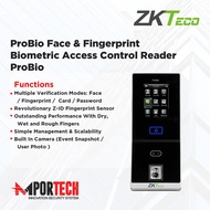 ZKTECO ProBio Face & Fingerprint Biometric Access Control Reader