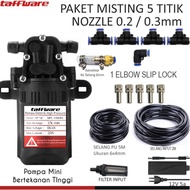 Misting Package 5 Points Nozzle SLipLock 0.2/0.3 mm - Super Economical