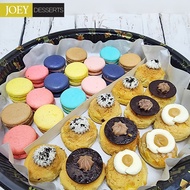 {JOEY Dessert Platter} Assorted Macaroons + Cream Puff Bundle  | P2B02