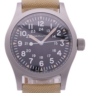นาฬิกา Hamilton Khaki Field Mechanical H694390 ระบบไขลานด้วยมือ สภาพเหมือนใหม่ ตัวเรือนสแตนเลส/ผ้าใบ