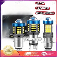 KLNU120W H4 LED light for motorcycle 360° Super Bright Mini Driving Light H4 H6 T19 P15D Headligh