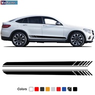 Edition 1 Side Stripes Skirt Sticker Decal For Mercedes Benz GLC Class X253 Coupe C253 GLC250 GLC300
