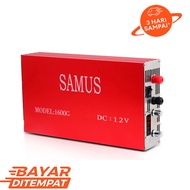 Buatan Taiwan Samus 1600G 6000W DC 12v  Senar CNC Cerdas Output Silikon Ganda Elektronik Tegangan Ti