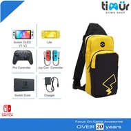 Travel Sling Bag Adventure Pack Nintendo Switch Lite OLED Pikachu
