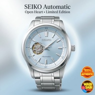 SEIKO Selection Men's Mechanical Automatic Open Heart Watch Stainless Steel Bracelet