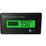 Battery Voltage Meter / Percentage Monitor - Li-ion/Lifepo4/Battery - 10V - 84V