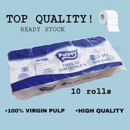 Pulppy 3-Ply Toilet paper Bathroom Tissue Virgin Pulp Pulppy 3-Ply Toilet Roll 300 Sheets Premium To