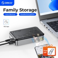 ORICO Private Cloud 2.5" HDD/SSD NAS Networkable Enclosure for APP-Connect SDVN Encryption (CD2510)