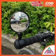 RUTVEING Bicycle Blindspot Rearview Mirror 1PCS - HF00954 - Black