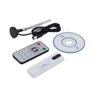 Digital DVB-T2 DVB-C USB 2.0 TV Tuner Stick HDTV Receiver with Antenna Remote Control HD USB Dongle
