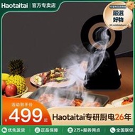 haotaitai用心愛好太太家用可攜式免安裝放置小型桌面油煙機