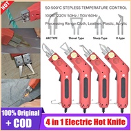 【100% Original】4 In 1 Electric Hot K-nife Cutter Heat K-nife 110V Fabric Cutter Rope Cutter 100W Pro