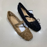 Ballerina strap flat shoes