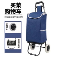 Bearing Shopping Cart Carriable for Different Floors Luggage Trolley Portable Foldable Shopping Cart Lever Car Trolley Elderly Hand Buggy Phone Holder