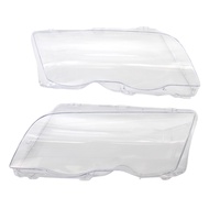 Almencla ฝาเลนส์ไฟหน้าใช้ได้กับ BMW E46 3ชุด330xi 325i 4ประตู98-01