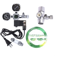 Mufan electric valve | Wyin valve attached to aquatic co2 tank | Co2 tank air adjustment