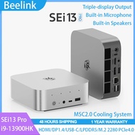 Beelink SEi13 Pro Intel Core i9-13900HK Bulit-in Speakers Microphone Triple-display Output LPDDR5 WI