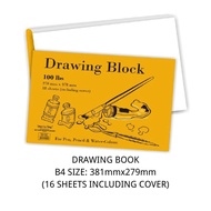 {DOSSVETT}DRAWING BOOK B4 (381x279mm)