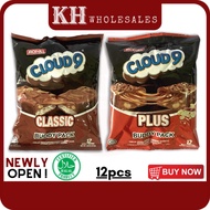 [12 pcs] KH Jack n Jill Cloud 9 Classic Chocolate Buddy Pack Cloud 9 Plus Cloud 9 Coklat Cloud 9 Bud