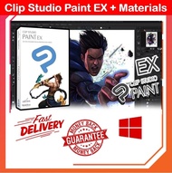 Clip Studio Paint EX 2025 v4.x [Sent email only] | Lifetime For Windows | Full Version